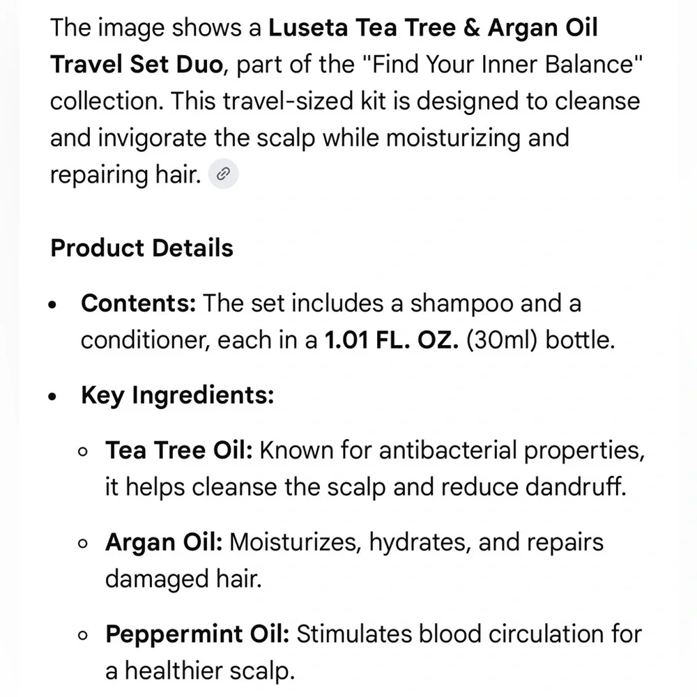 Luseta Set of Haircare